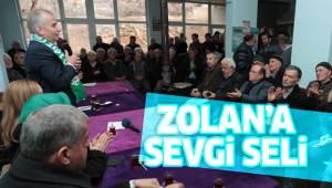 Acıpayam'da Başkan Osman Zolan'a sevgi seli