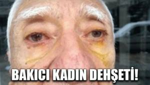 Bakıcı kadın dehşeti
