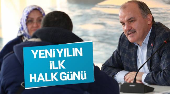 BAŞKAN GÜRLESİN, YENİ YILDA DA DERTLERE ÇÖZÜM OLUYOR