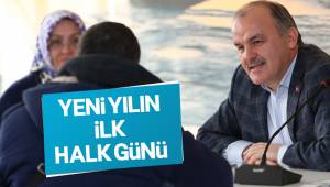 BAŞKAN GÜRLESİN, YENİ YILDA DA DERTLERE ÇÖZÜM OLUYOR