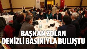 Başkan Osman Zolan, Denizli basını ile buluştu