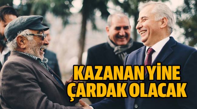 Başkan Osman Zolan: ‘‘Kazanan yine Çardak Olacak’’