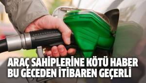 Benzin ve motorine zam