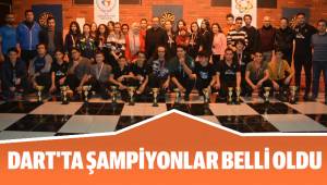 DART'TA ŞAMPİYONLAR BELLİ OLDU