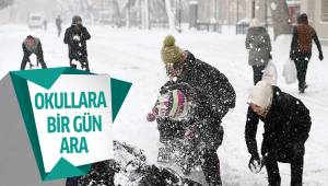 Denizli'de 8ilçede eğitime kar engeli
