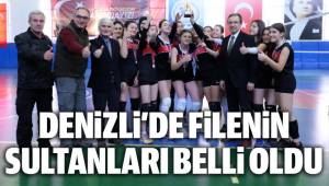 Denizli’de filenin sultanları belli oldu