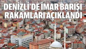 DENİZLİ'DE İMAR BARIŞI RAKAMLARI AÇIKLANDI