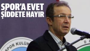 DENİZLİLİ AMATÖRLERDEN SPORA EVET, ŞİDDETE HAYIR!