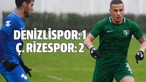 DENİZLİSPOR: 1 Ç.RİZESPOR:2