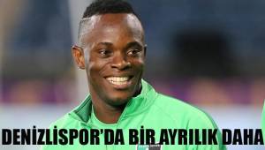 Denizlispor'da bir ayrılık daha