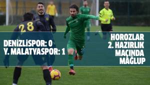 Denizlispor, Malatyaspor ile karşı karşıya geldi.