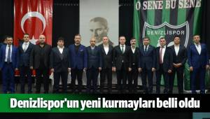 Denizlispor'un yeni kurmayları belli oldu
