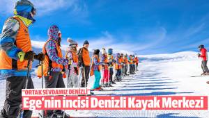 Ege'nin incisi Denizli Kayak Merkezi