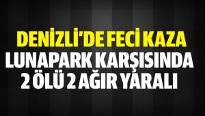 FECİ KAZADA 2 ÖLÜ 2 AĞIR YARALI