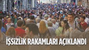 İŞSİZLİK RAKAMLARI AÇIKLANDI