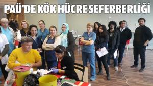 PAÜ'DE KÖK HÜCRE SEFERBERLİĞİ