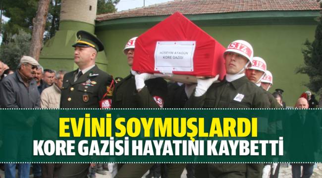 2 ay önce evi soyulan Kore gazisi hayatını kaybetti