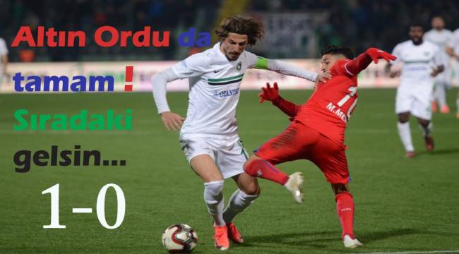 Altın Ordu da tamam sıradaki gelsin...