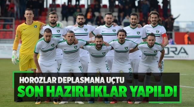 Denizlispor, Elazığspor maçı için yola çıktı