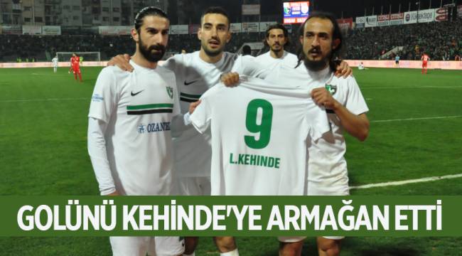 GOLÜNÜ KEHİNDE'YE ARMAĞAN ETTİ