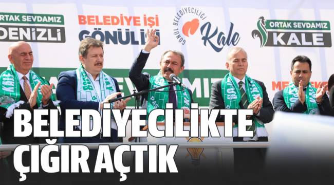 BELEDİYECİLİKTE İLKLERİ YAPTIK!”