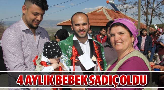 DAMADIN SAĞDICI 4 AYLIK BEBEK OLDU