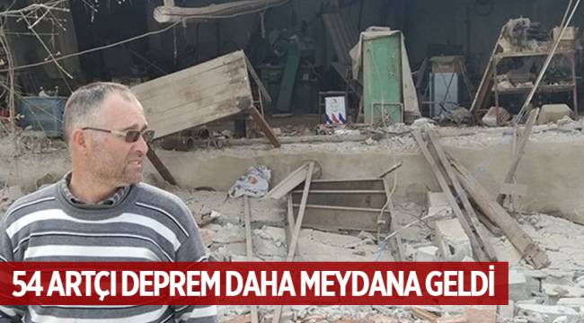 DENİZLİ'DE YIKICI DEPREMİN ARDINDAN 54 ARTÇI DEPREM DAHA YAŞANDI
