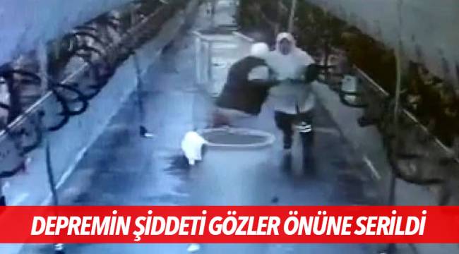 DEPREMİN ŞİDDETİ GÖZLER ÖNÜNE SERİLDİ