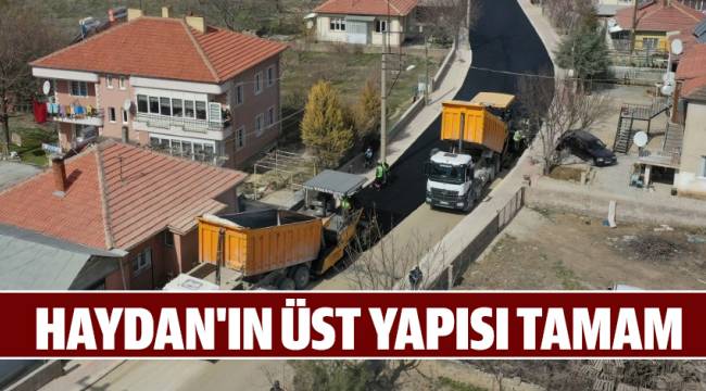 HAYDAN'IN ÜST YAPISI TAMAM