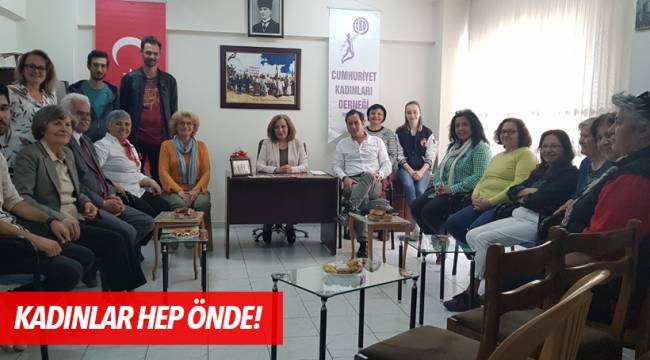 KADINLAR HEP ÖNDE!