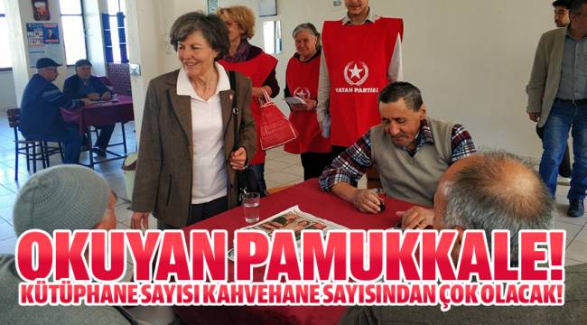 KÜTÜPHANE SAYISI KAHVEHANE SAYISINDAN ÇOK OLACAK!