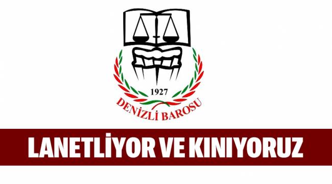 LANETLİYOR VE KINIYORUZ