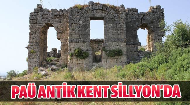 PAÜ ANTİK KENT SİLLYON’DA
