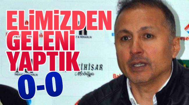Taşyürek: “Çok zor şartlarda oyuncu kadrosu anlamında ilerlemeye çalışıyoruz”