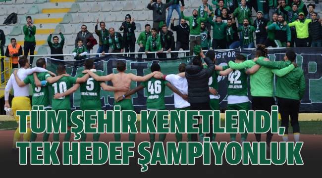TÜM ŞEHİR KENETLENDİ, TEK HEDEF ŞAMPİYONLUK