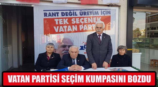 Vatan Partisi seçim kumpasını bozdu