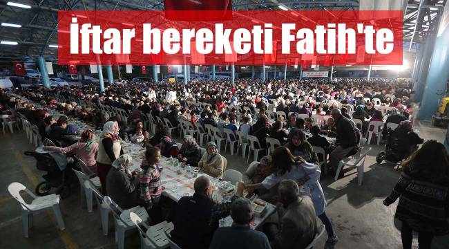 Binlerce Denizlili aynı sofrada buluştu