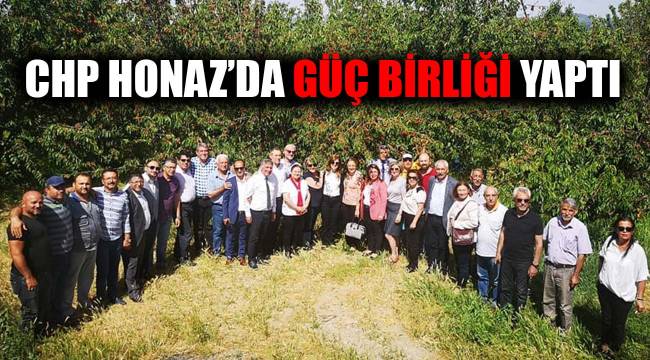 CHP HONAZ'DA GÜÇ BİRLİĞİ YAPTI