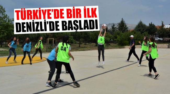 Türkiye'de bir ilk Denizli'de başladı
