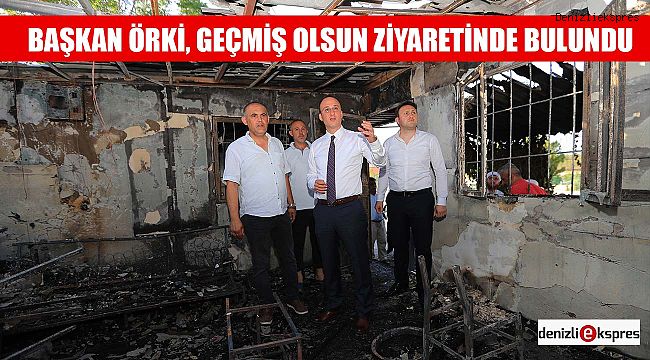 ÖRKİ GEÇMİŞ OLSUN ZİYARETİNDE BULUNDU