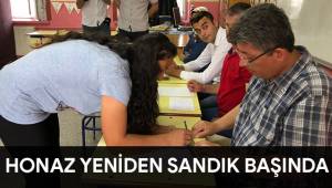 HONAZ HALKI YENİDEN SANDIK BAŞINDA