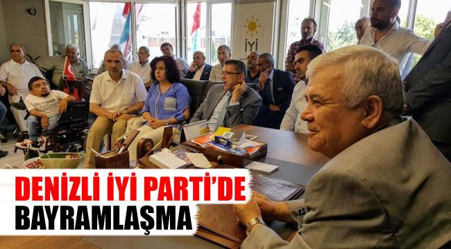 İYİ PARTİ’DE BAYRAMLAŞMA