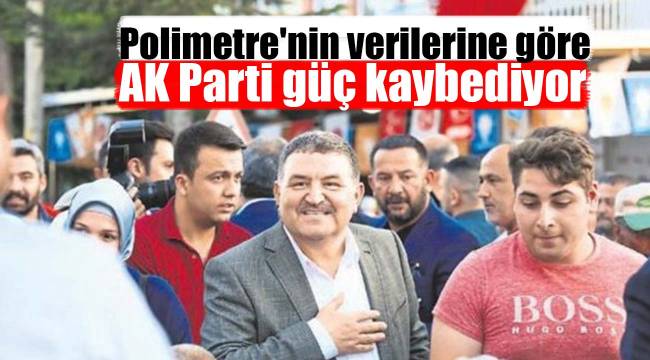 Polimetre'nin verilerine göre AK Parti güç kaybediyor