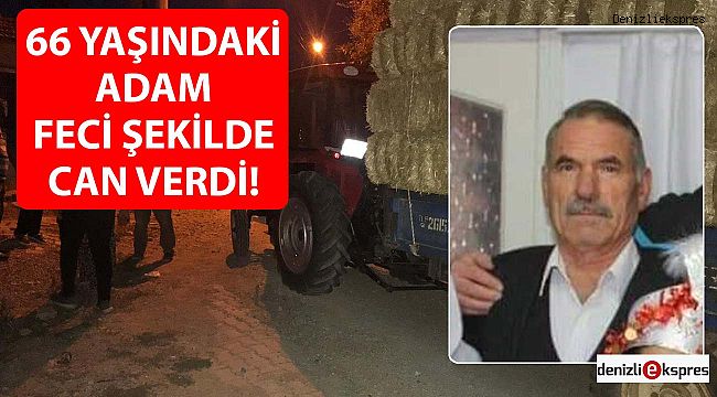 66 YAŞINDAKİ ADAM FECİ ŞEKİLDE CAN VERDİ!