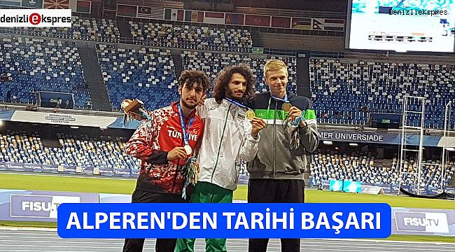 ALPEREN'DEN TARİHİ BAŞARI