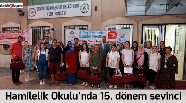 Anne adayları eğitimlerini tamamladı