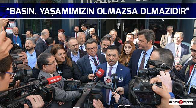 Başkan Erdoğan; ''Basın, yaşamımızın olmazsa olmazıdır''