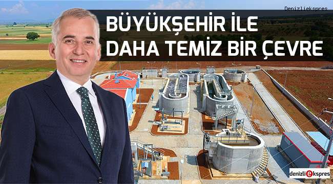 Bir atıksu arıtma tesisi de Baklan'a