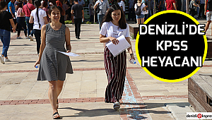 Denizli'de KPSS Heyecanı