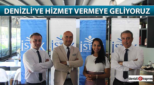 ''Denizli'ye hizmet vermeye geliyoruz''